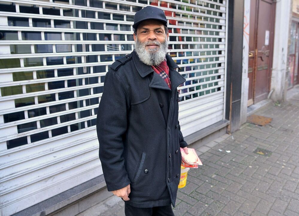 People of the Turkisch quarter 'little Istanbul' in Brussels.