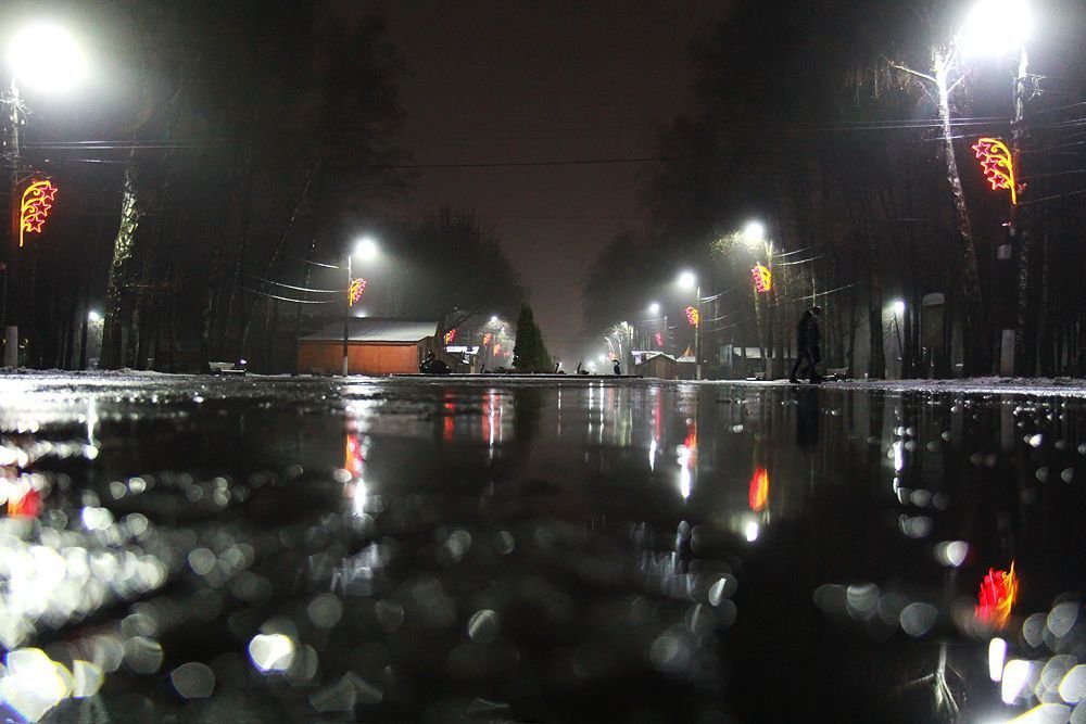 Вечерний парк.