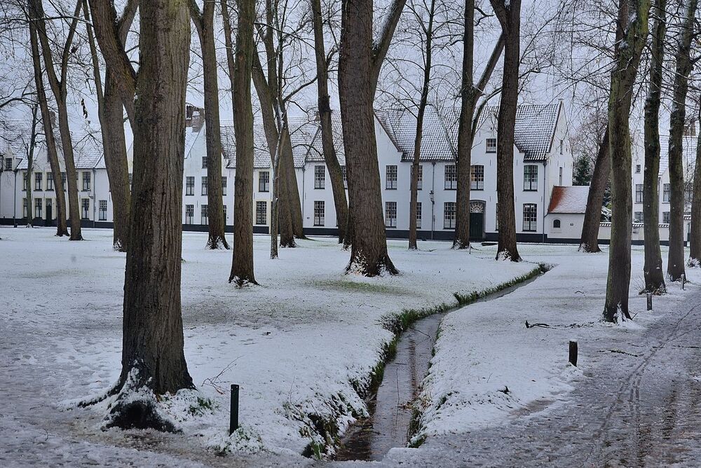 Winter in Bruges.