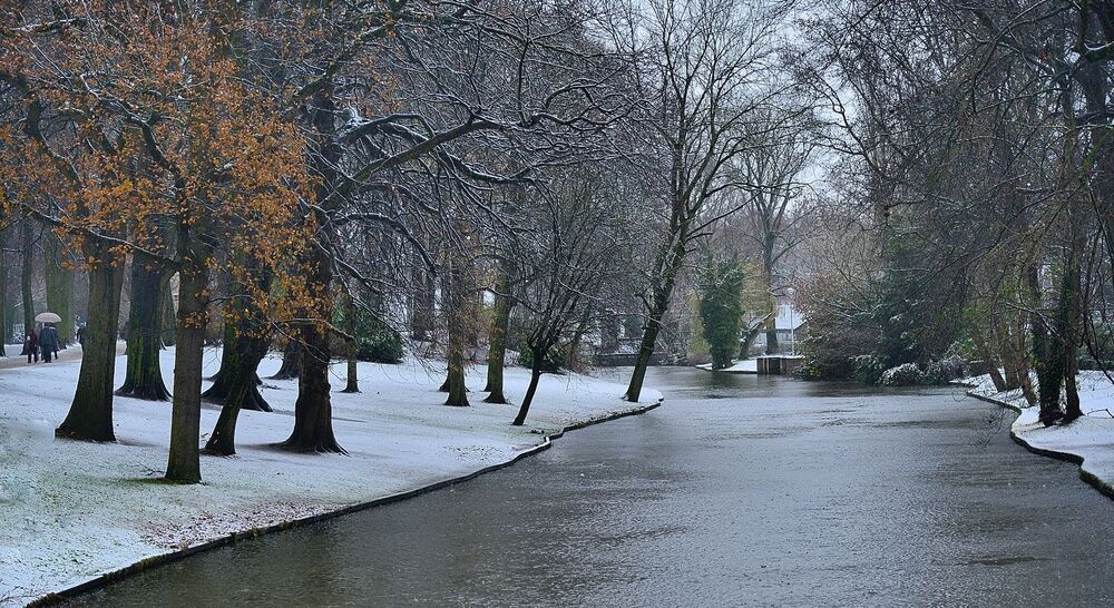 Winter in Bruges.