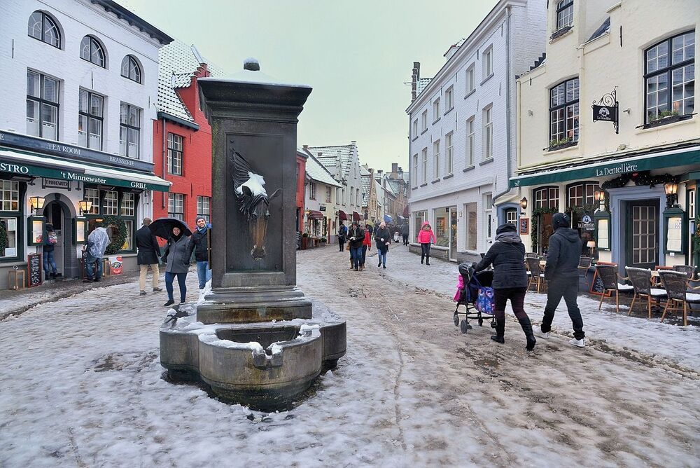 Winter in Bruges.