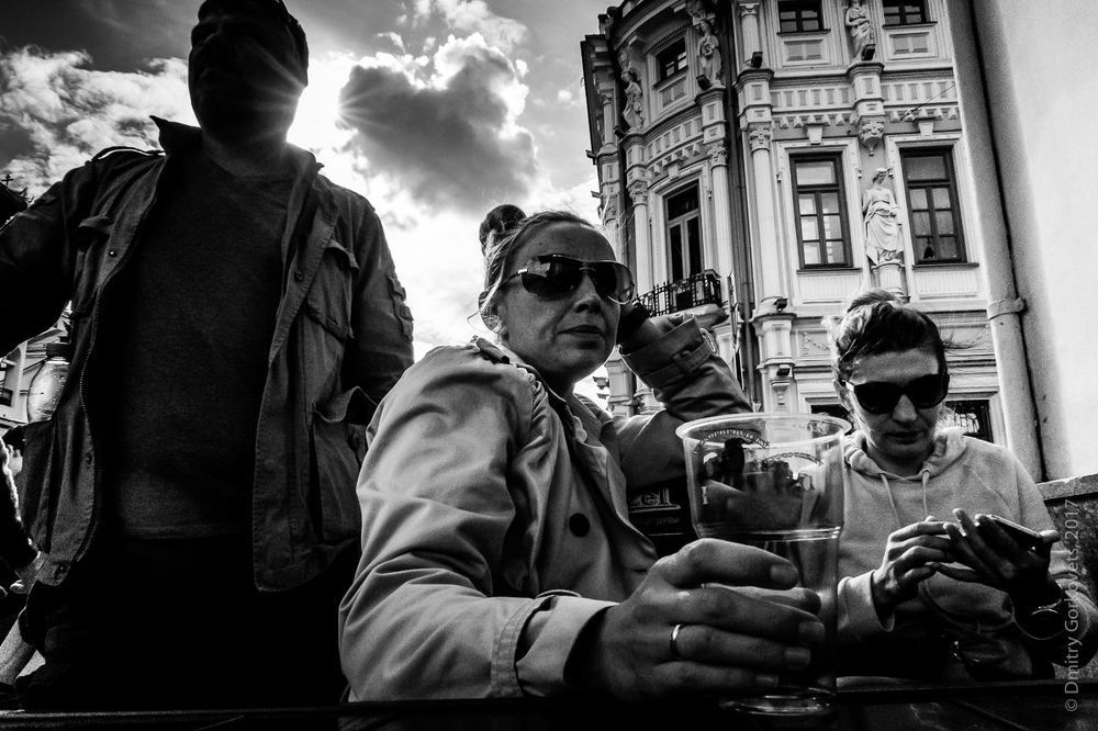 На улицах Москвы. Москва 2017. Moscow streets. Russia 2017. 