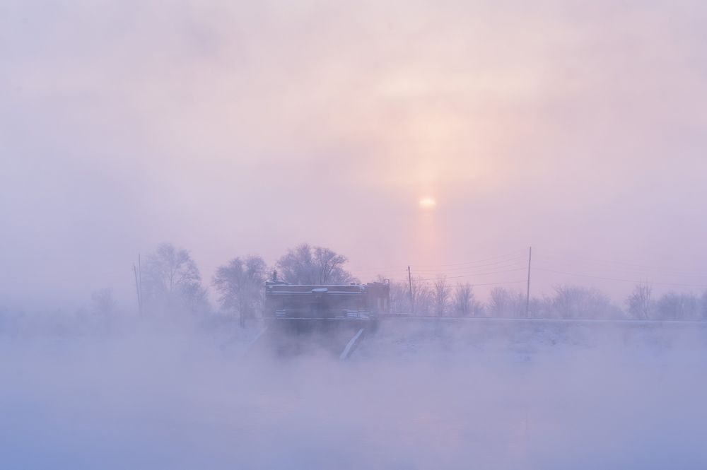 Снежные декорации
