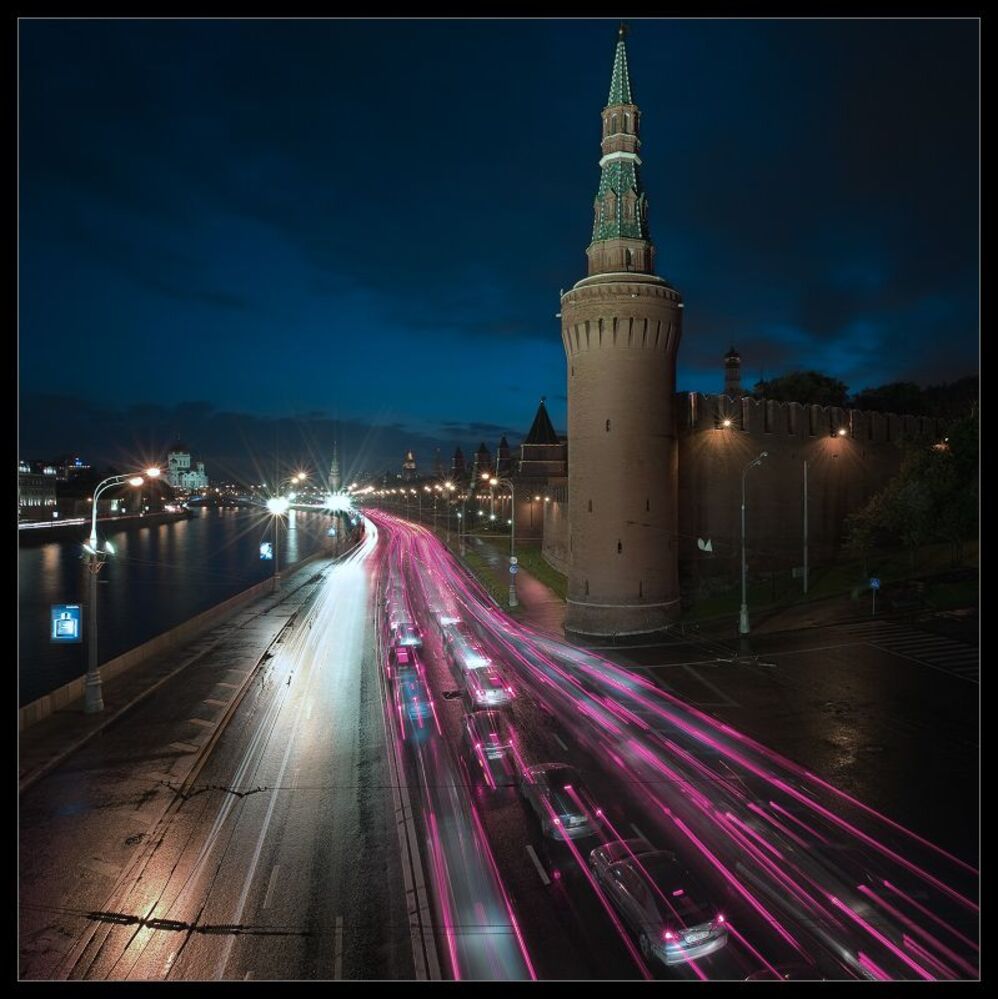 Прогулки по вечерней Москве