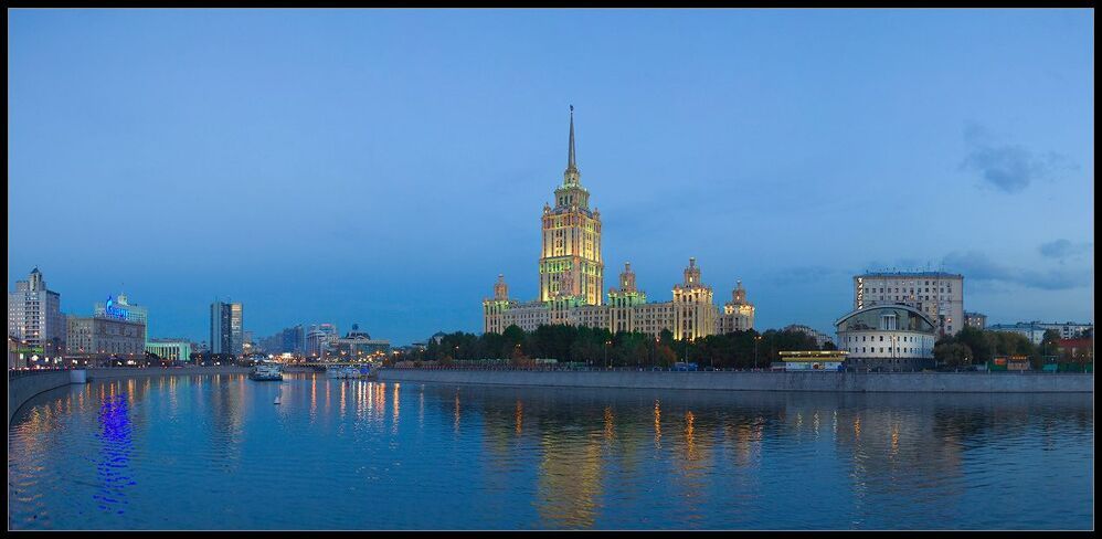 Прогулки по вечерней Москве