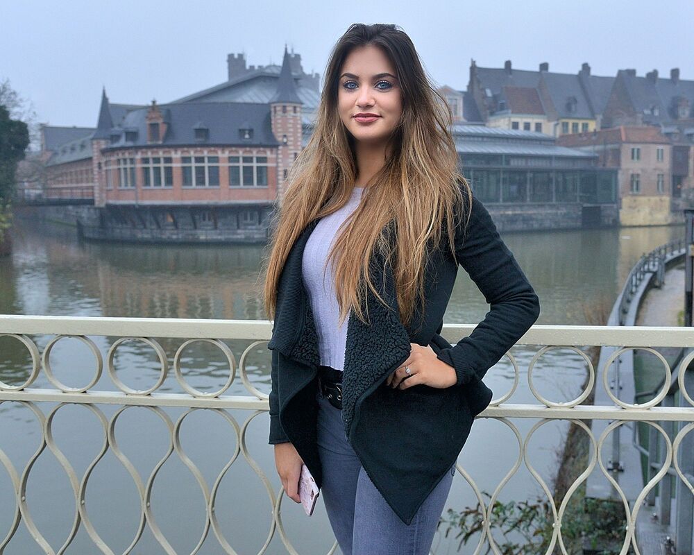 Girls of the city Ghent(Belgium).