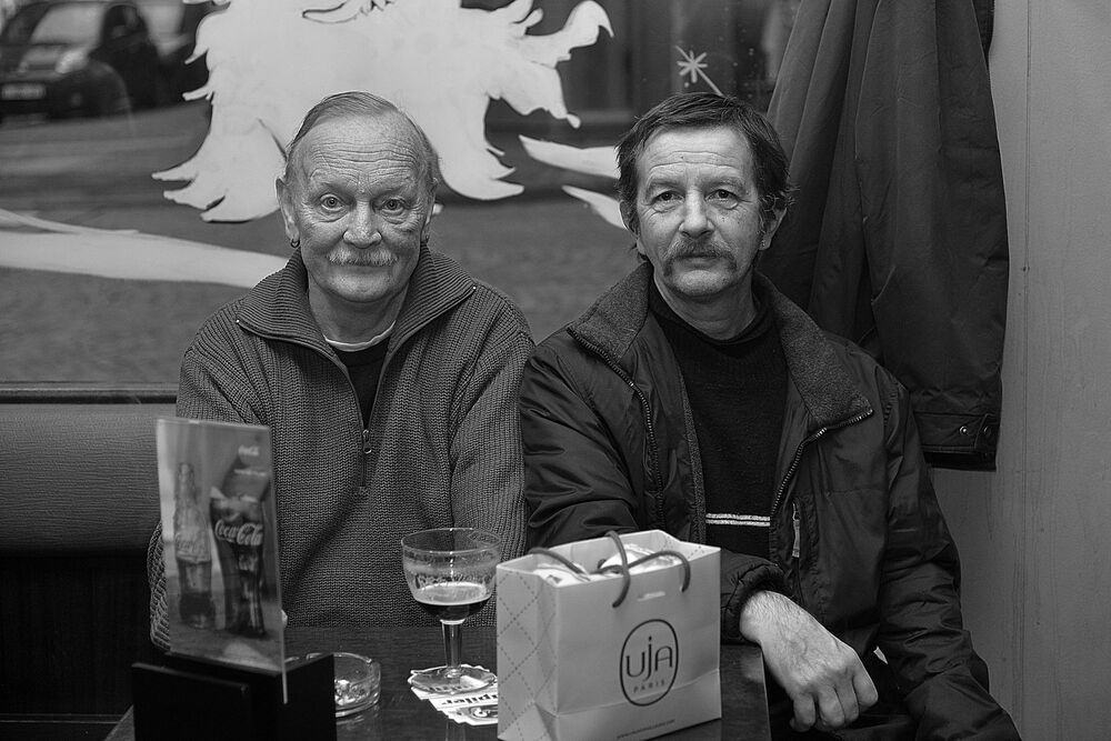 In the pubs of Verviers.