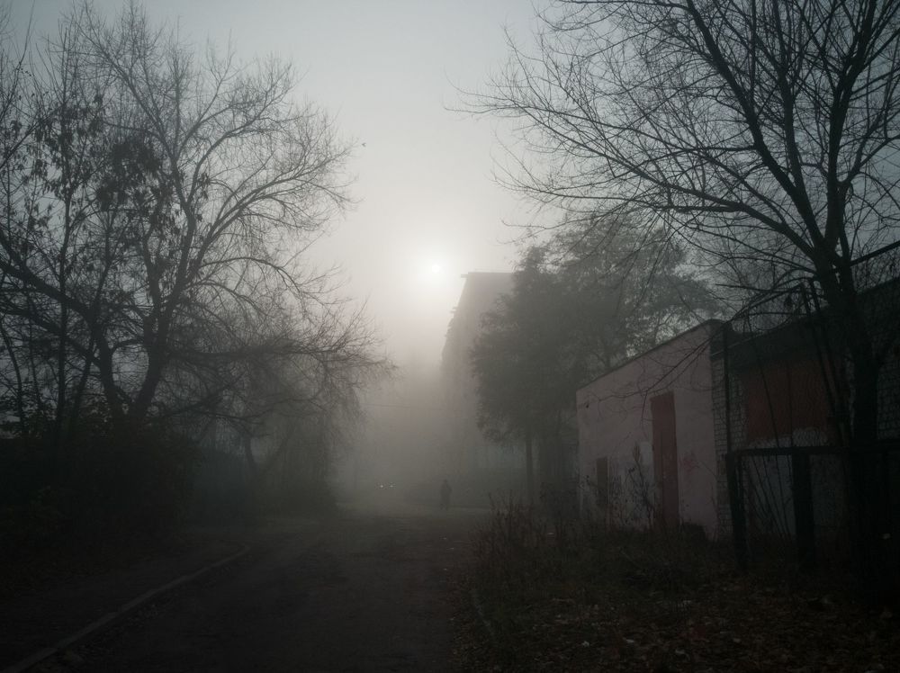 Рязань в тумане