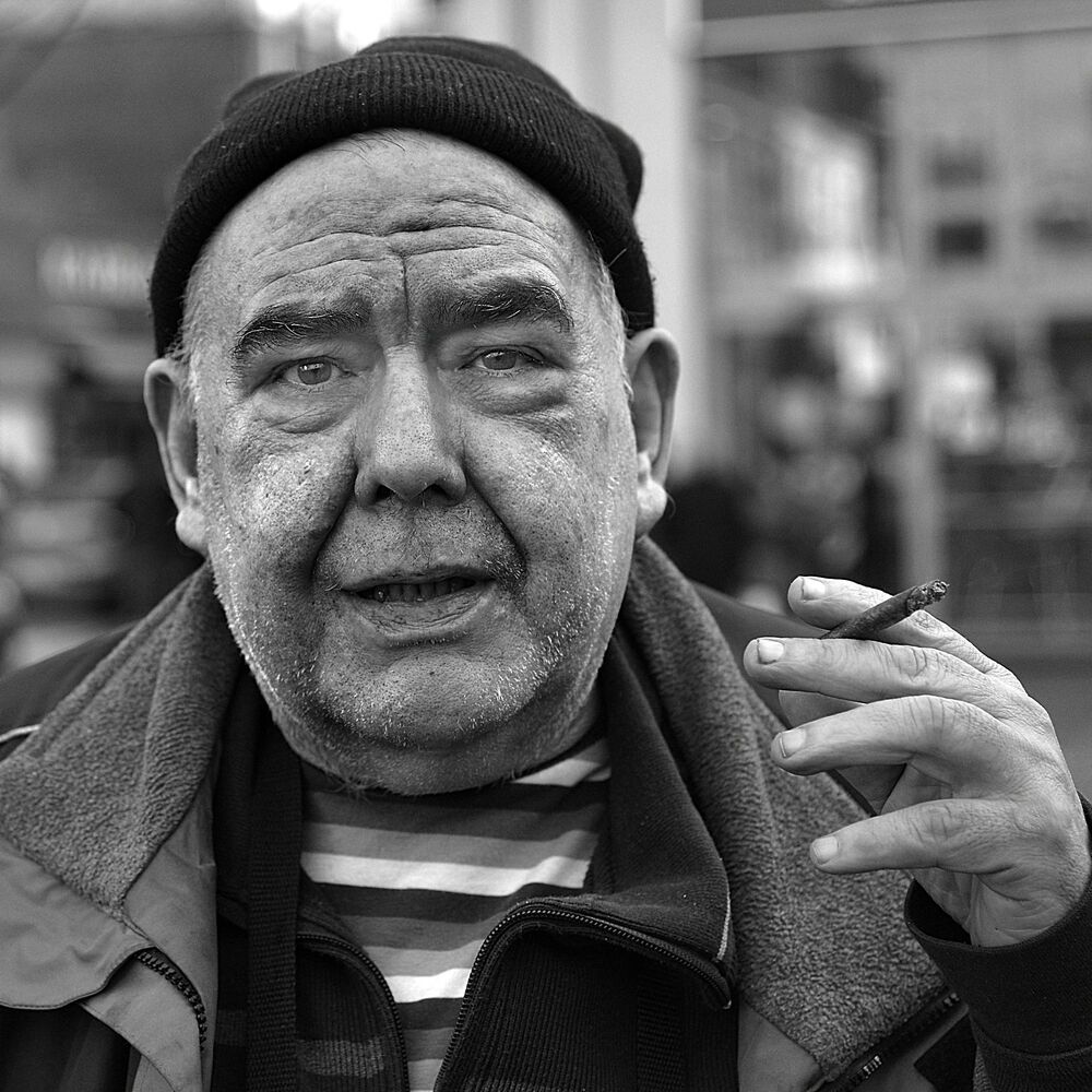 Portraits of people from the Outremeuse district in Li&egrave;ge(Belgium).