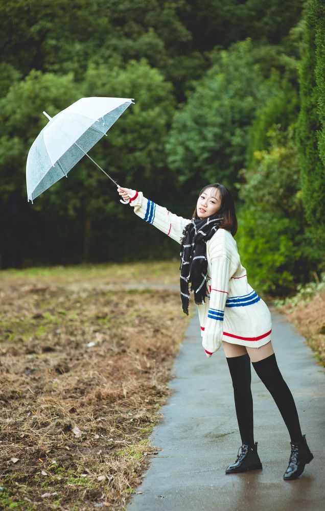 淋雨一直走