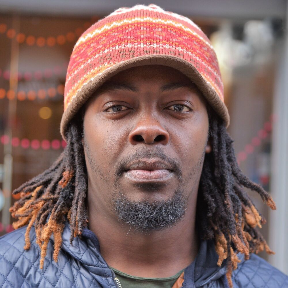 Street portraits of the African population of the city Verviers(Belgium).