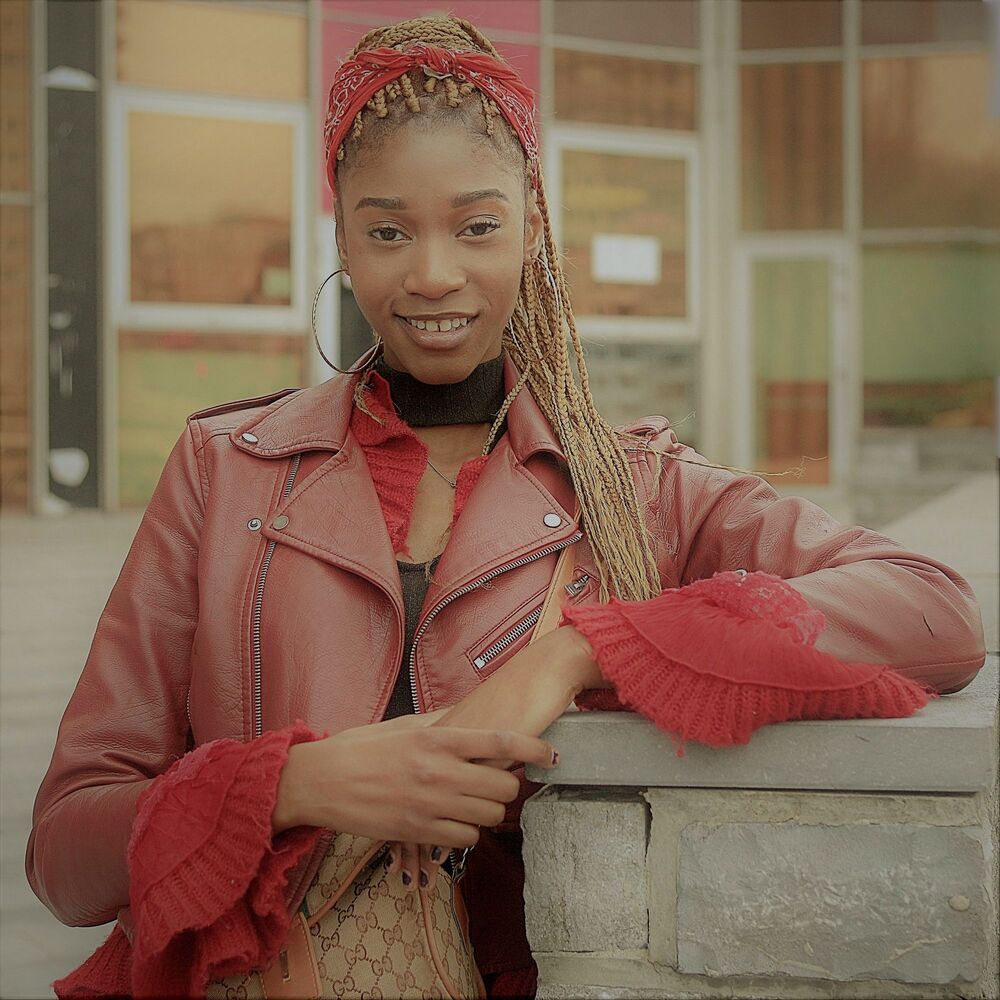 Street portraits of the African population of the city Verviers(Belgium).