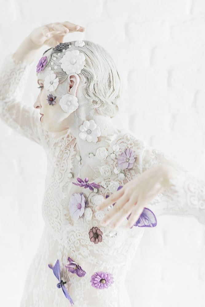 White flower