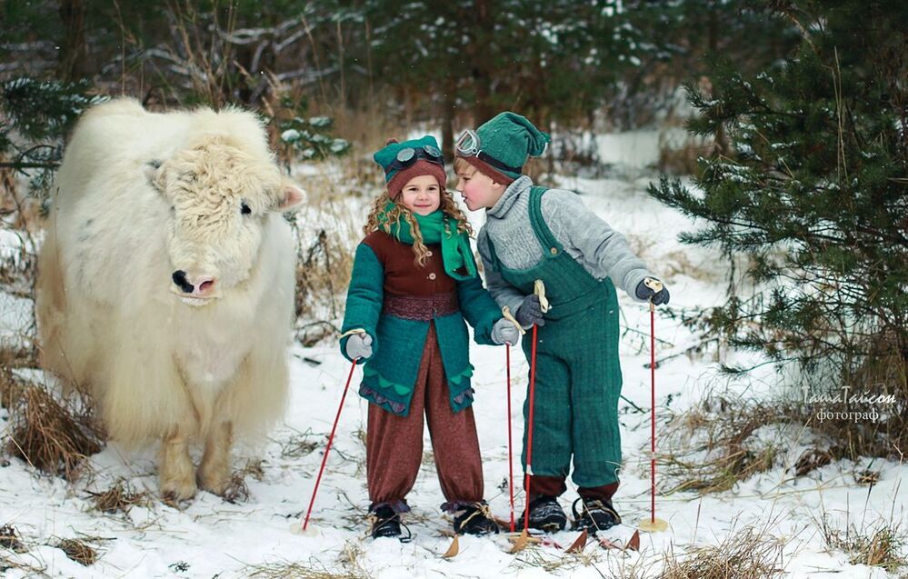 Лыжники