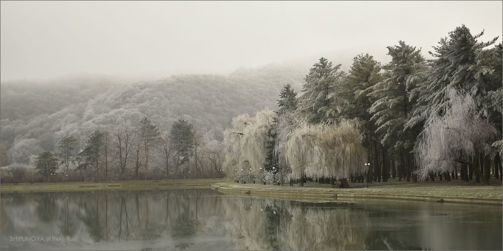 В серебре инея