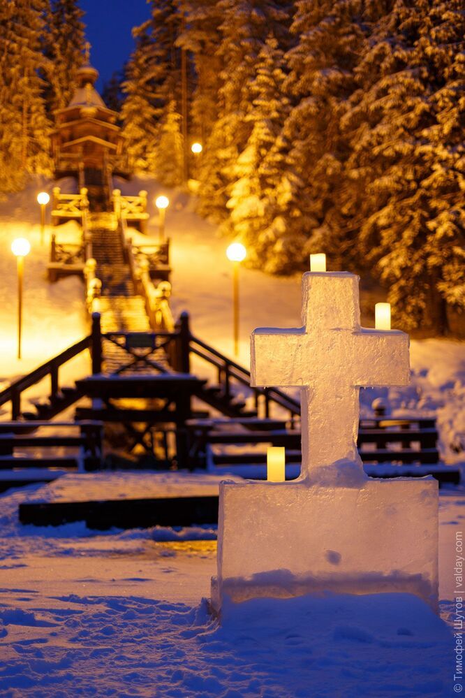 Северное сияние: древнерусская сказка в зимнем лесу