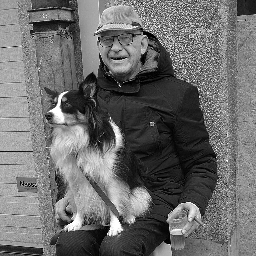 Portraits of people from the city La Louvi&egrave;re(Belgium).