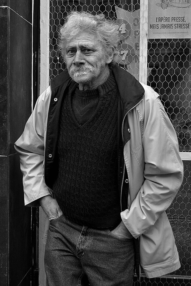 Portraits of people from the city La Louvi&egrave;re(Belgium).