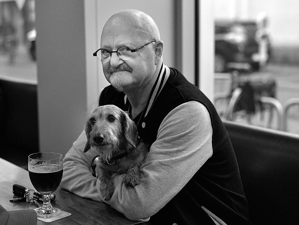 Portraits of people from the city La Louvi&egrave;re(Belgium).