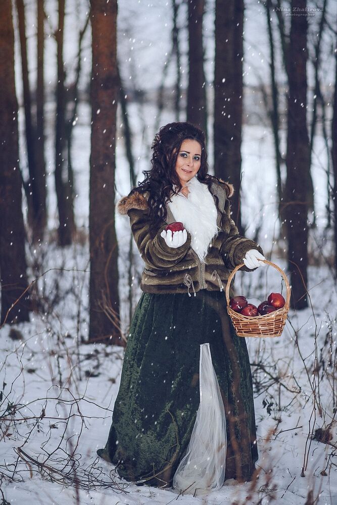 Яблоки на снегу