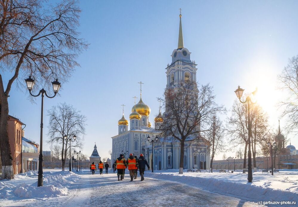 Погожий денек в Тульском Кремле