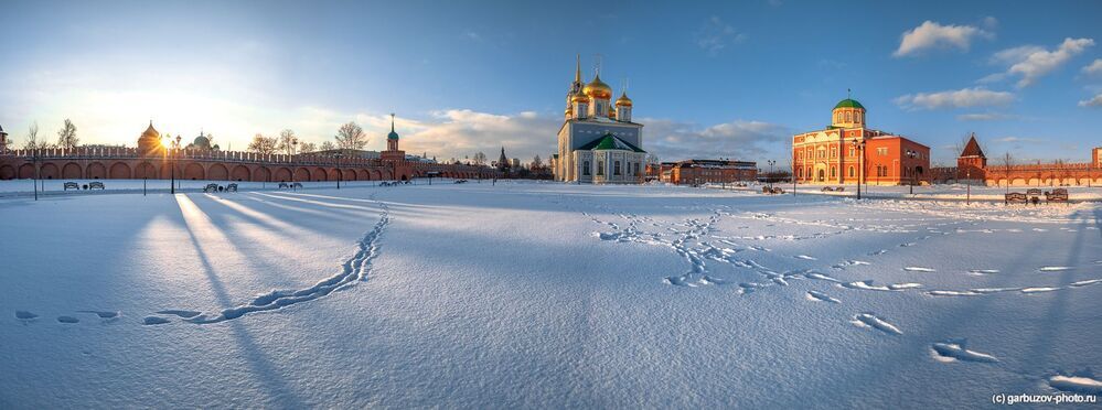 Погожий денек в Тульском Кремле