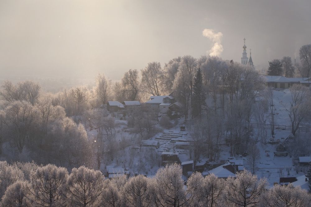 Красоты зимнего города