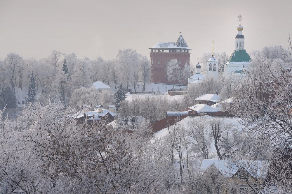 Красоты зимнего города