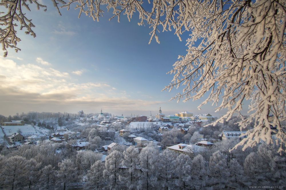 Красоты зимнего города