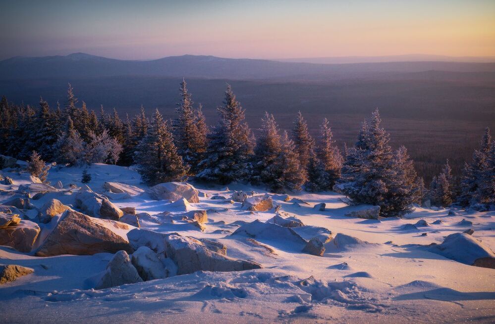 Утренние краски Зюраткуль