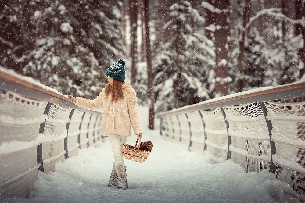 Снег в феврале