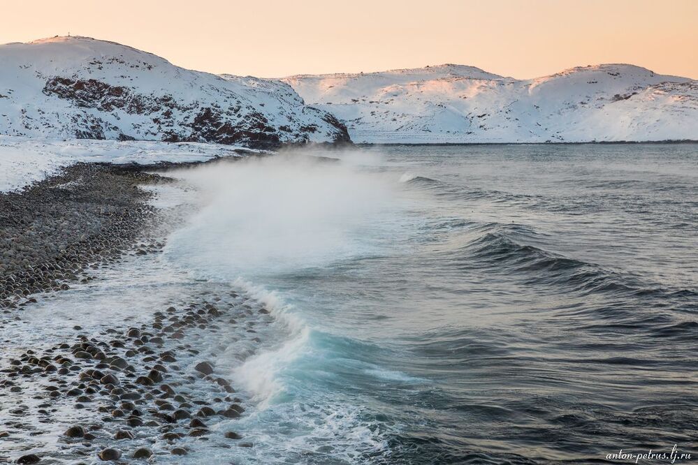 Холодное Баренцево море