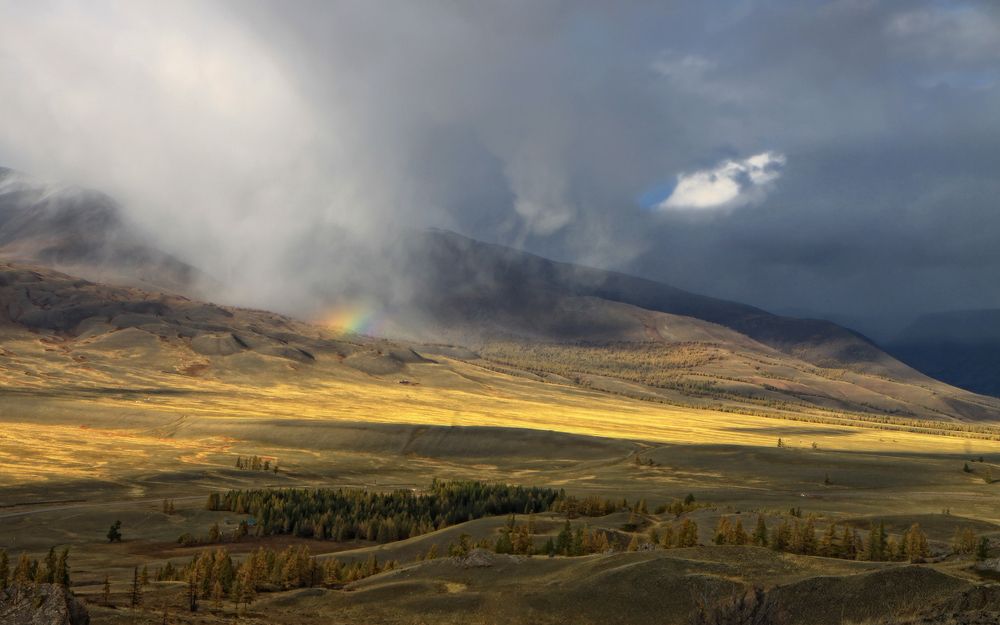 На Курайских холмах