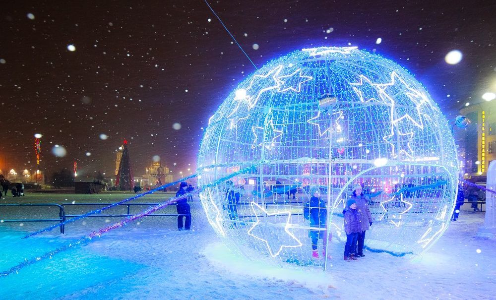 Снегопад в Туле