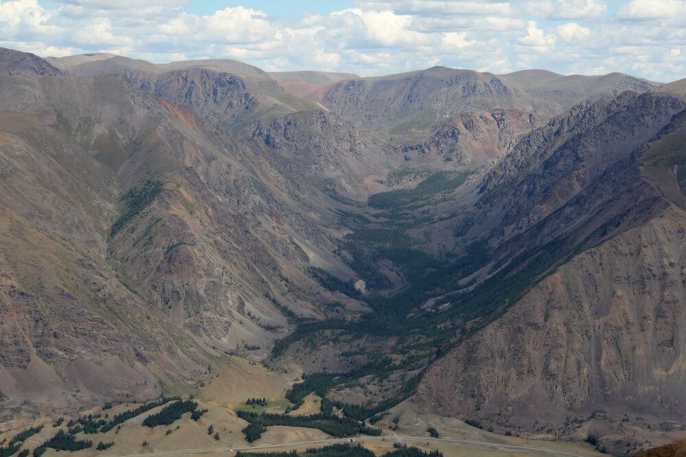 В горах Алтая