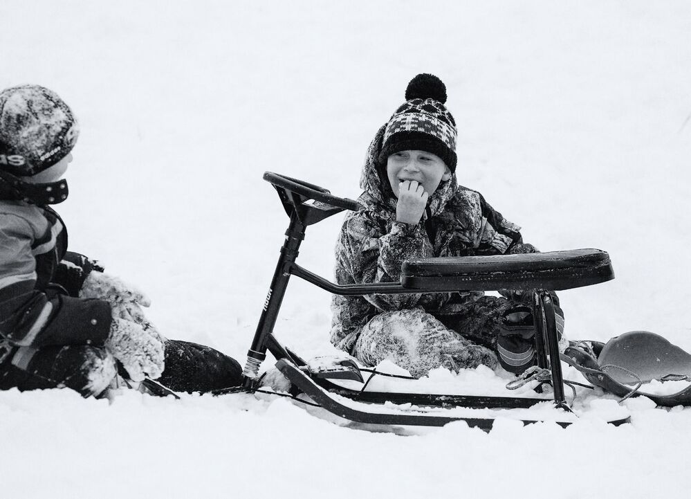 В первый день весны.