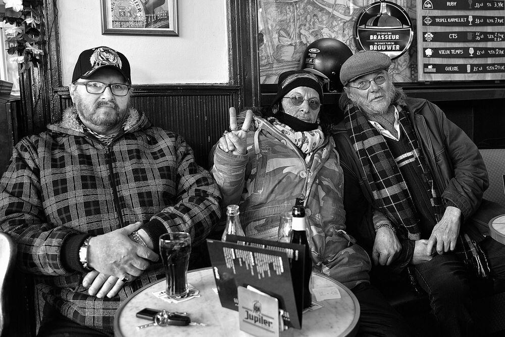 In the pubs.