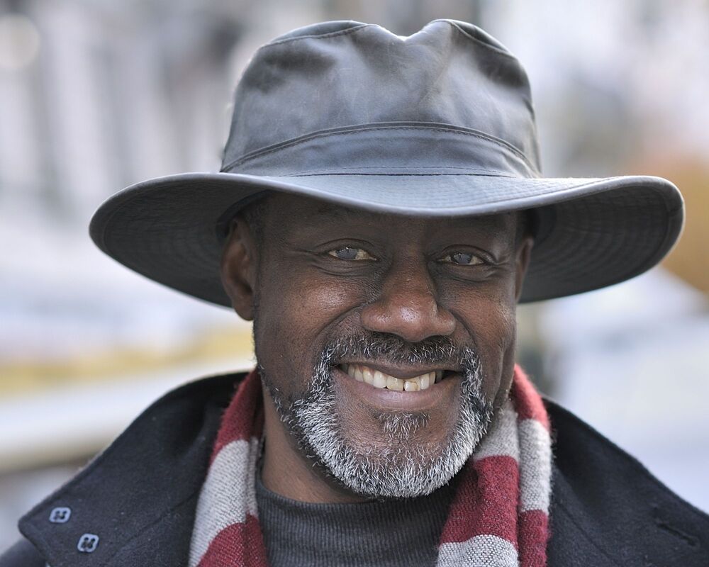 Street portraits in the black district of Brussels:The Matong&eacute;.