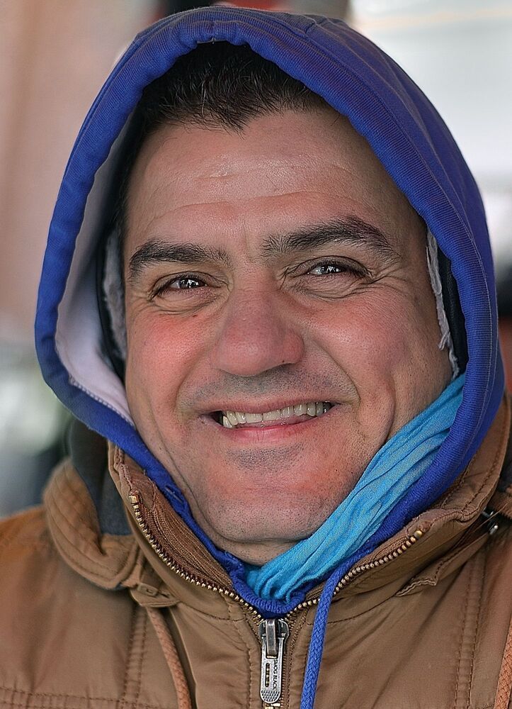 Portraits from people of the border between Belgium and France.
