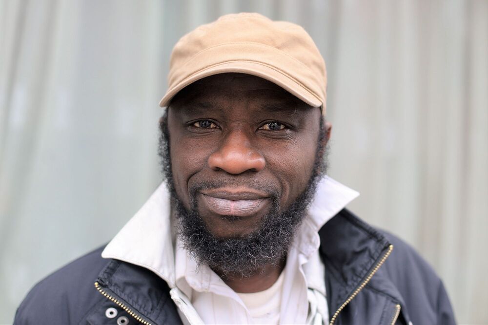The colorful people of the African district of Antwerp(Belgium).