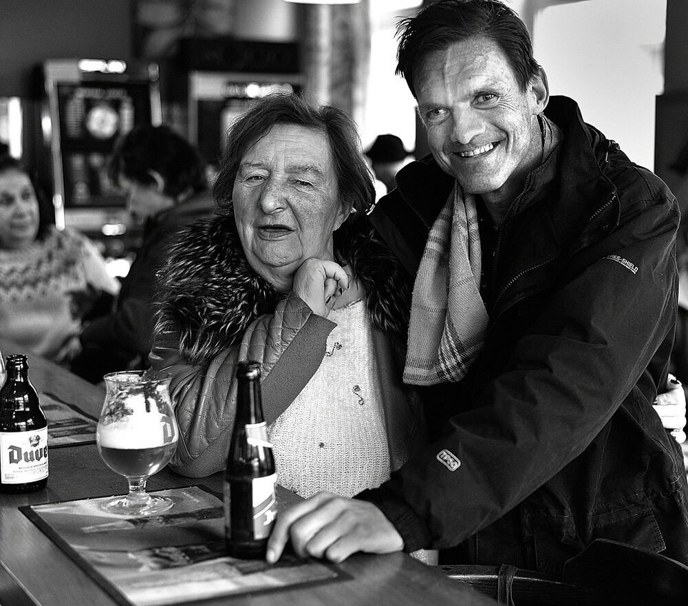 In the pubs of Antwerp.