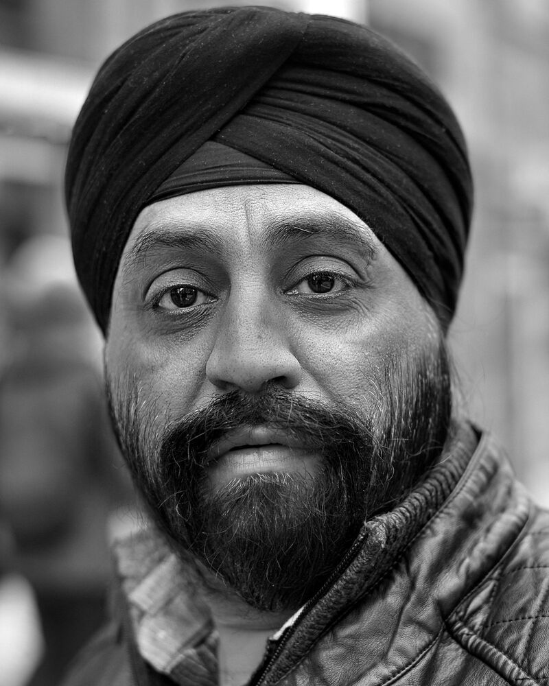 Street portraits in Antwerp.