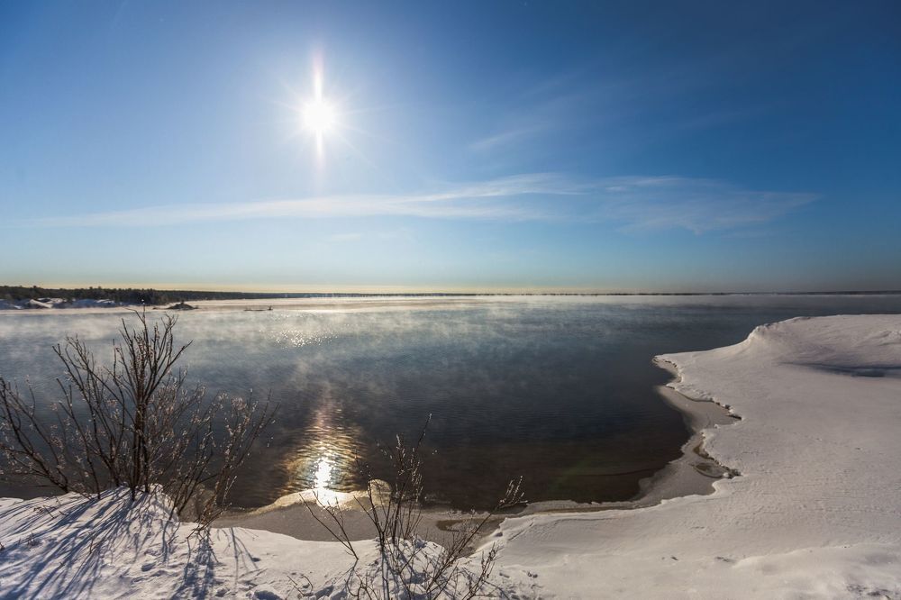 водохранилище Печорской ГРЭС