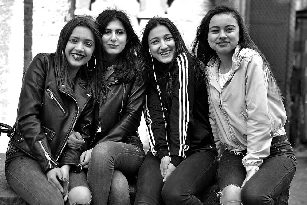Portraits from people of the city Ghent (Belgium).