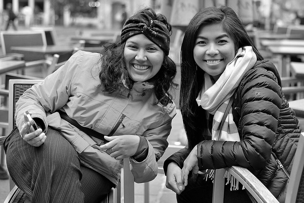 Portraits from people of the city Ghent (Belgium).