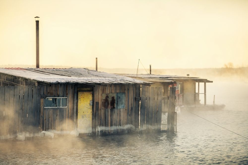 Деревня на воде. Уральский вариант.