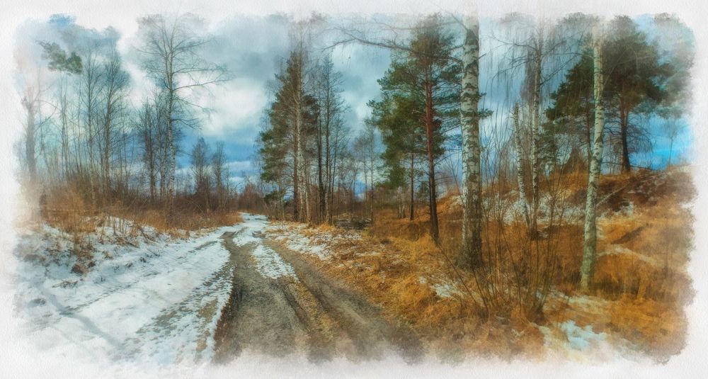 Весенняя акварель 2