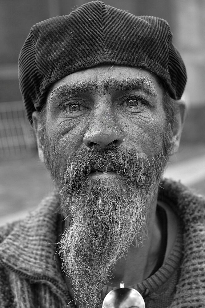 Street portraits of the city Lille(France).