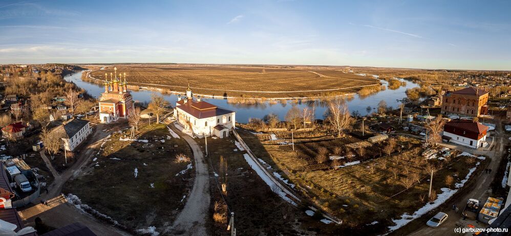 Разлив Оки в Белёве