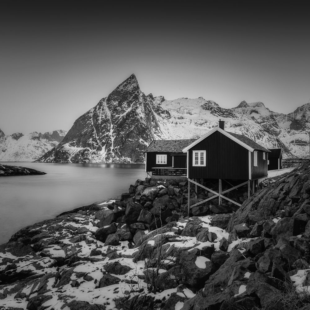 black and white Norway